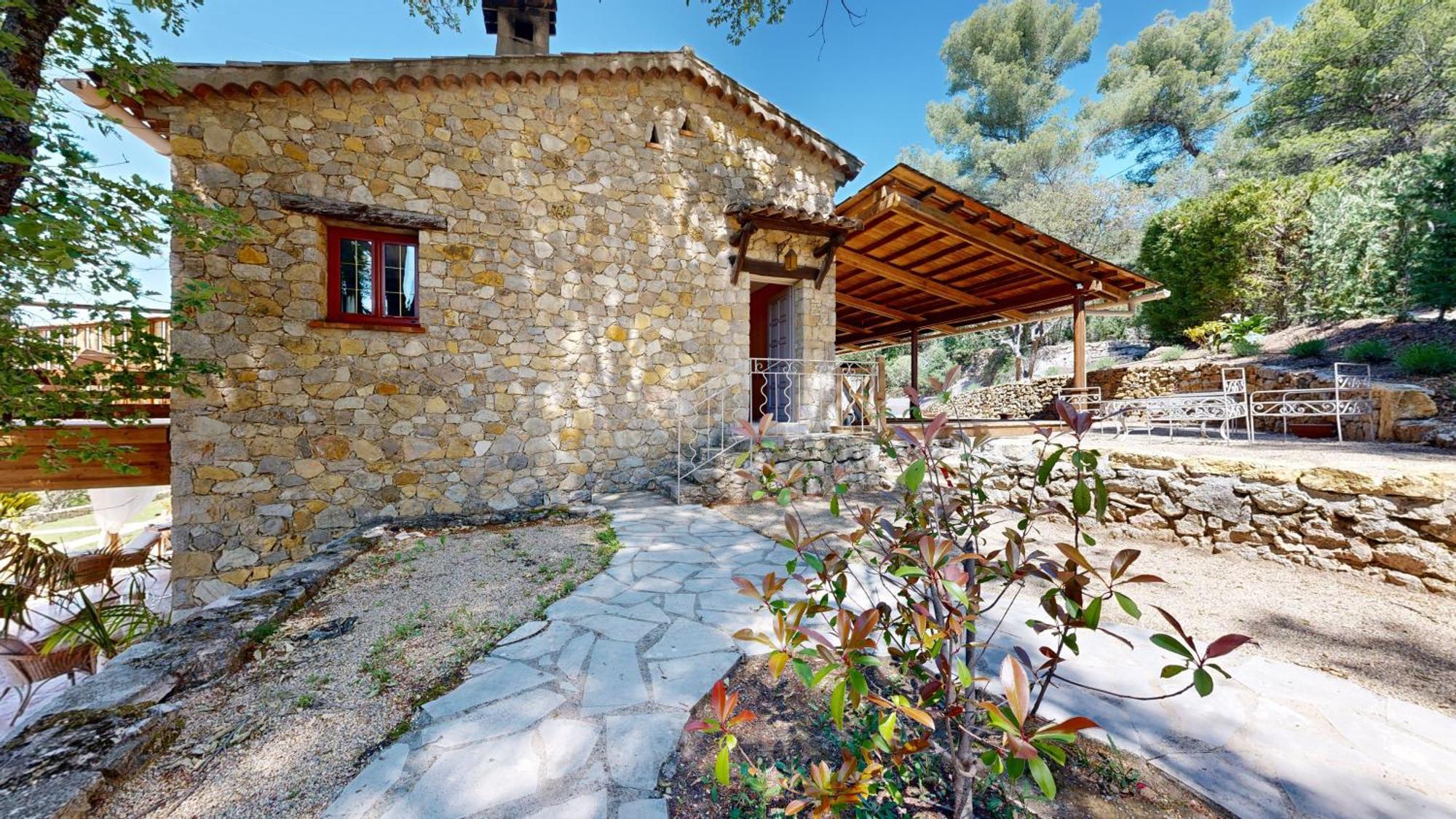 La Petite Auberge Tourtour Exterior foto